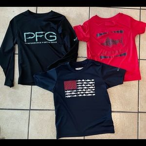 Boys Columbia fishing shirt bundle